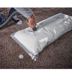 10 Sacs sous vide de stockage Organisateur Pour Vêtements organisation 60x80Cm