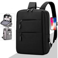 Sac à dos Unisex scolaire pour ordinateur Portable avec chargeur USB