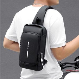 sac à bandoulière poitrine Fanny Packs bandoulière voyage sport Hommes femmes