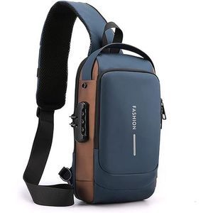 Hommes femmes sac à bandoulière poitrine Fanny Packs bandoulière voyage sport
