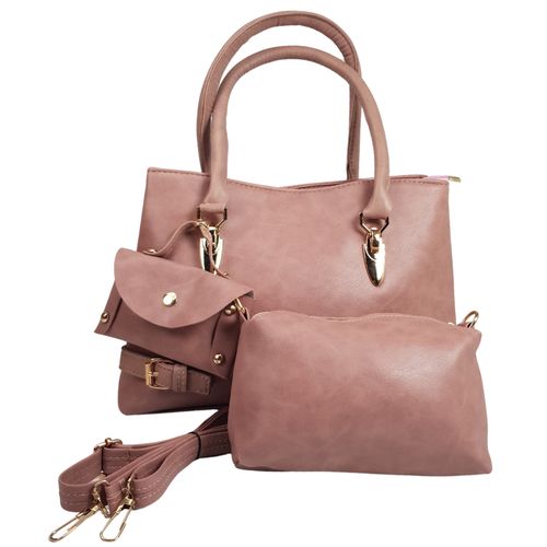 Ensemble de Sacs à Main en Cuir PU pour Femme - 3 Pièces Élégantes, Polyvalentes