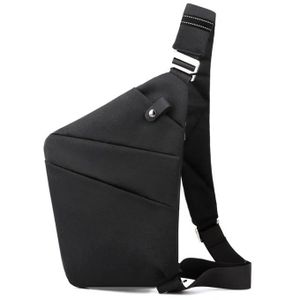 Sac à bandoulière antivol, sac de poitrine, multifonction, pour sport, crossbody