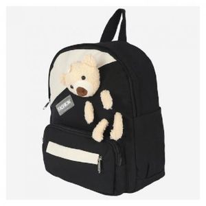 Sac à dos enfant avec applique poupée Cartable pour école