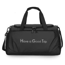Sac à bandoulière de voyage imperméable et résistant, rangement pour chaussures