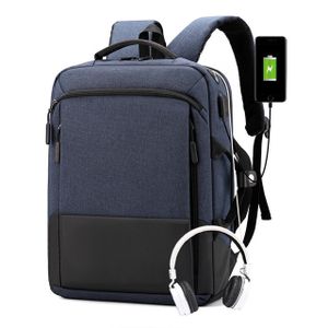 Sac à dos d'affaires multifonctionnel de voyage grande capacité pour ordinateur