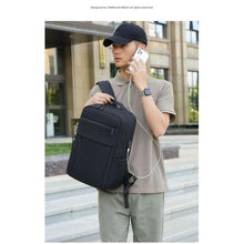 Sac à dos pour PC portable, simple, classique en Oxford imperméable