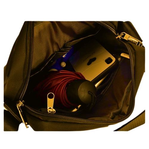 Sac à bandoulière, compact et pratique + poches multiples, bag, crossbody voyage