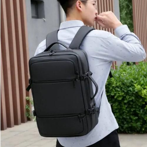 Sac à dos multifonctionnel USB port ordinateur d'affaires grande capacité voyage