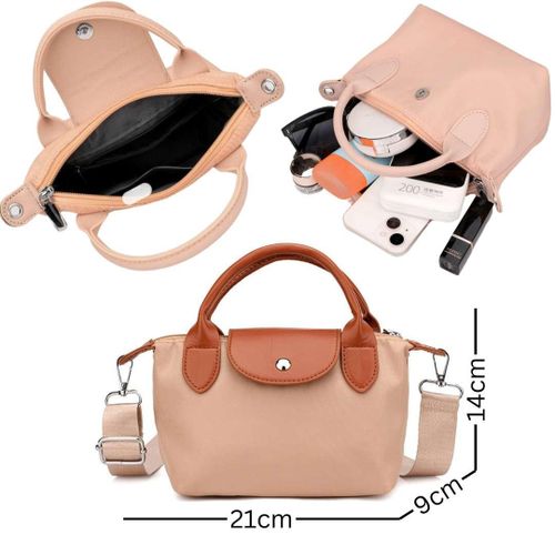 Sac épaule multifonction pour femme avec rangement sécurisé zippé, crossbody