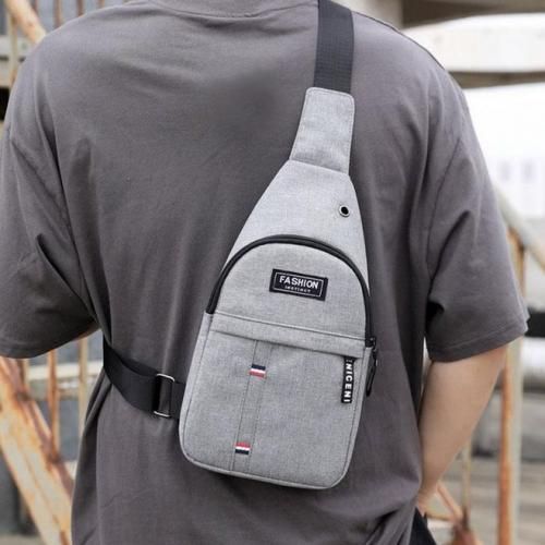 Bandoulière sac de poitrine pour homme femme
