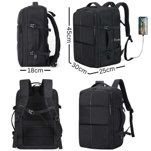 Sac à dos de voyage et affaires, compatible PC portable jusqu'à 17,6 pouces
