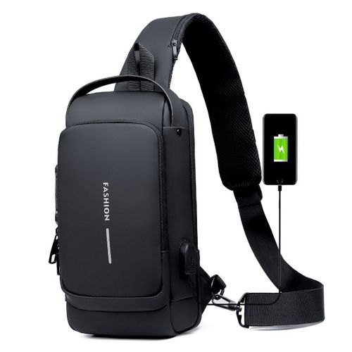 sac à bandoulière poitrine Fanny Packs bandoulière voyage sport Hommes femmes