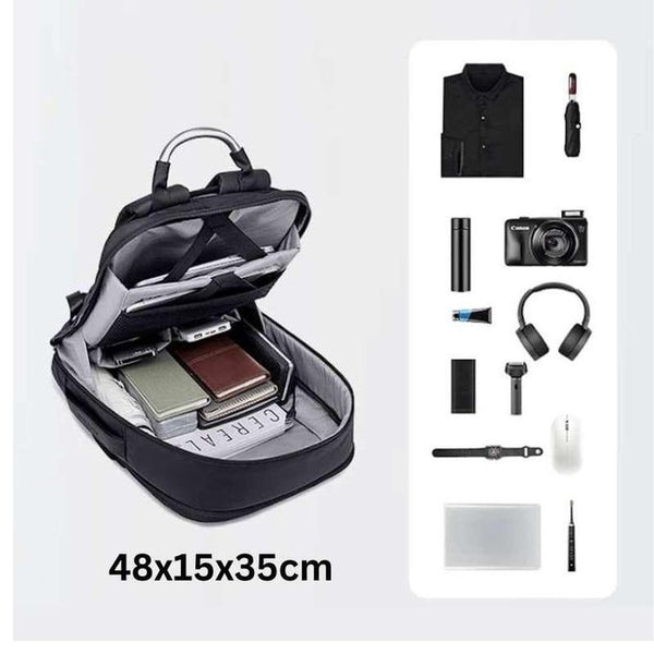 Sac à dos Arctic Hunter, extensible, pour ordinateur, grande capacité 41L
