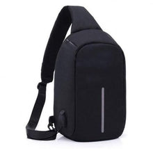 Mini Sac poitrine antivol Bandoulière voyage étanche Sac multi-poches