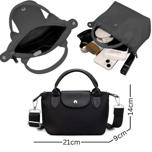 Sac épaule multifonction pour femme avec rangement sécurisé zippé, crossbody