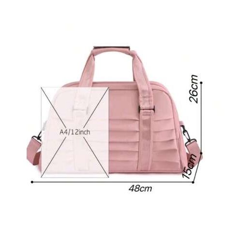Sac de voyage, sac multi-usage étanche avec compartiment à chaussures