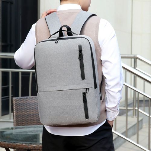 Sac à dos intelligent Port USB élégants Bookbag 15.6 "pour ordinateur portable