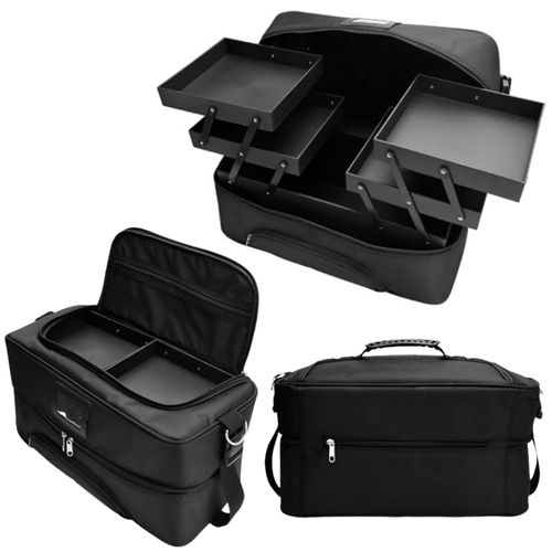 Mallette de rangement extensible idéale , sac, travail, voyage, maquiller, Boîte