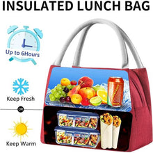 Tasty Food Lunch Sac Isotherme, Bag, Pochette, Conteneur Aliments pour Voyage, Pique-Nique