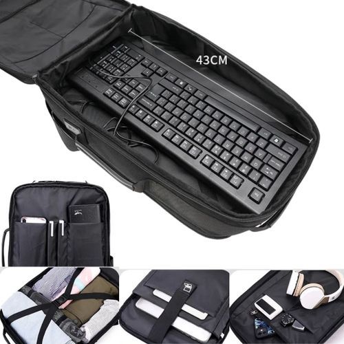 Sac à dos pour PC, multifonctionnel d'affaire voyage, bag scolaire de trajet