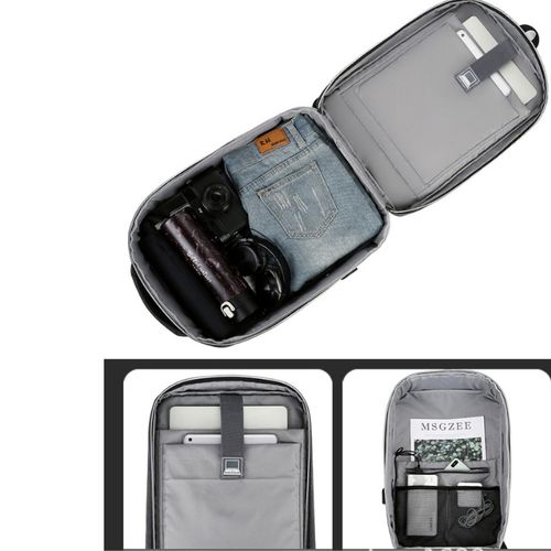 Sac à dos élégant , confortable pour ordinateur portable, accessoires, Cartable