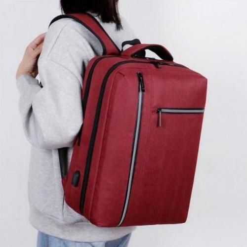 Sac à dos d'ordinateur de voyage de mode, sac d'affaires d'école anti-vol(