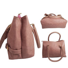Ensemble de Sacs à Main en Cuir PU pour Femme - 3 Pièces Élégantes, Polyvalentes