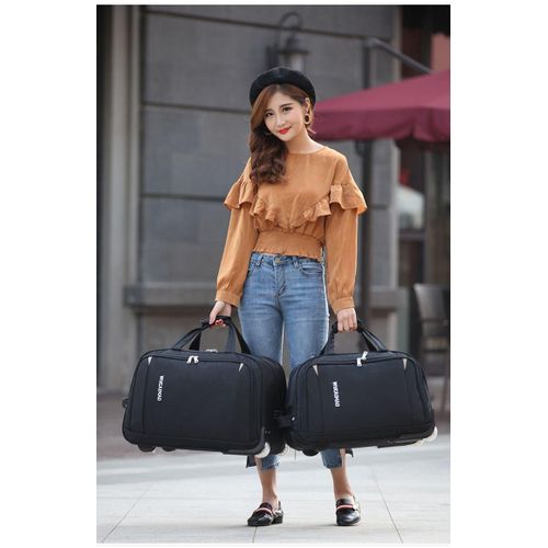 Valise de voyage, sac &agrave; main a roulettes pour rangement de v&ecirc;tements, Bag l&eacute;ger