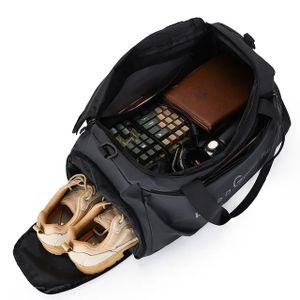 Sac à bandoulière de voyage imperméable et résistant, rangement pour chaussures