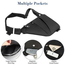 Sac à bandoulière antivol, sac de poitrine, multifonction, pour sport, crossbody