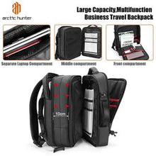 Sac à dos Arctic Hunter, extensible, Ordinateur, grande capacité