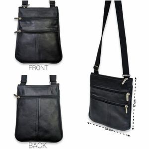 Sac à main étanche pour voyage, Sac à bandoulière de poitrine avec port USB