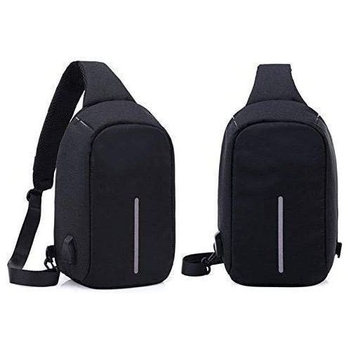 Mini Sac poitrine antivol Bandoulière voyage étanche Sac multi-poches