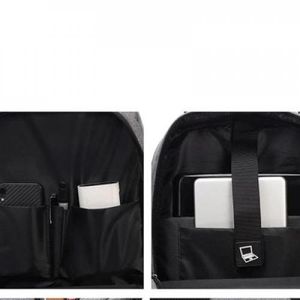 Sac à dos pour PC sac d'affaires 15 inch cartable Collège Étudiant cartable, bag