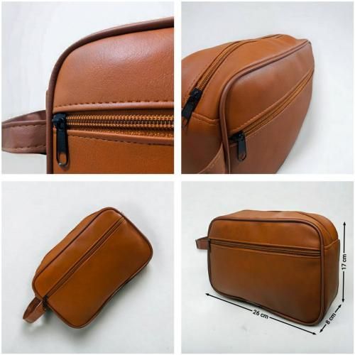 Sac de toilette, Sac en cuir de voyage, ensemble organisateur pour maquillage