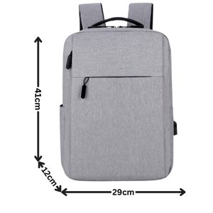 Sac pratique et tendance pour l'école, les voyages, le travail, grande capacité.