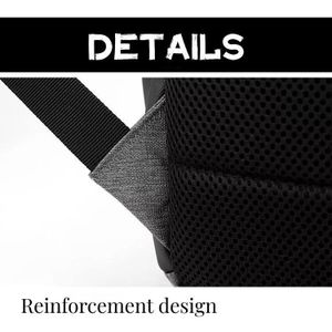 Sac à dos Unisex scolaire pour ordinateur Portable avec chargeur USB