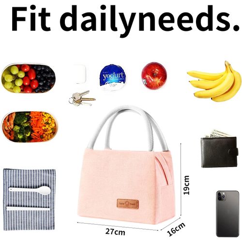Tasty Food Lunch Sac Isotherme, Bag, Pochette, Conteneur Aliments pour Voyage, Pique-Nique