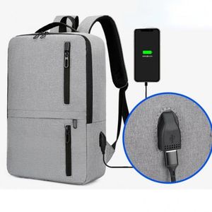 Sac à dos intelligent Port USB élégants Bookbag 15.6 "pour ordinateur portable