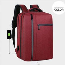 Sac à dos d'ordinateur de voyage de mode, sac d'affaires d'école anti-vol(