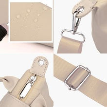 Sac épaule multifonction pour femme avec rangement sécurisé zippé, crossbody