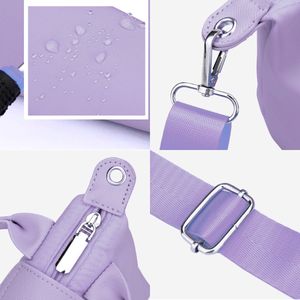 Sac épaule multifonction pour femme avec rangement sécurisé zippé, crossbody