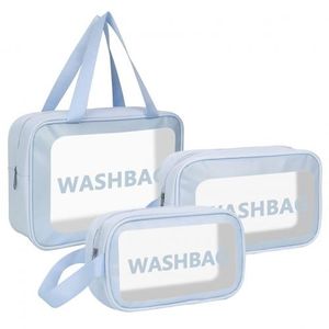 3PCS Trousses de Maquillage, Toilettes, Sac Cosmétique de Voyage, Bag Grande
