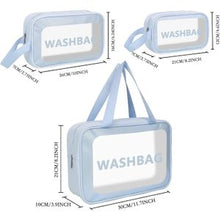 3PCS Trousses de Maquillage, Toilettes, Sac Cosmétique de Voyage, Bag Grande