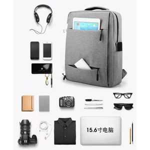 Sac à dos de voyage, bag d'affaires + port USB, cartable pour PC, sac scolaire
