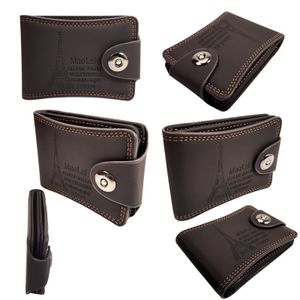 Porte Carte Bancaire, Porte-Monnaie de crédit, Cuir Wallet RFID, Portefeuille
