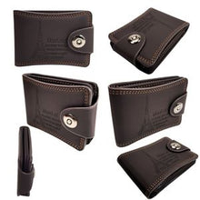 Porte Carte Bancaire, Porte-Monnaie de crédit, Cuir Wallet RFID, Portefeuille