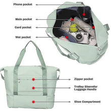 Sac de sport, Sac à bandoulière de Vêtements, voyage, Sac à main de travel, gym