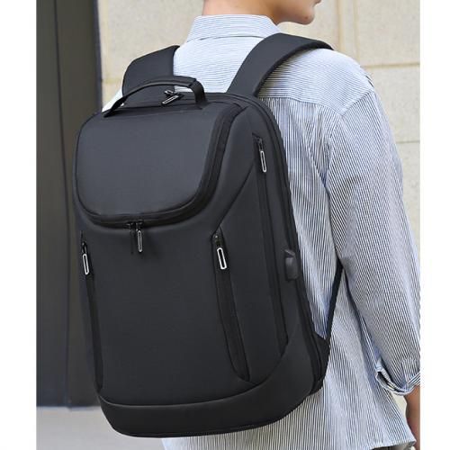 Sac à dos de voyage étanche, bag pour Pc 15,6" + port USB, cartable pour affaire