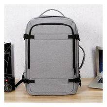 Sac à dos d'affaires USB multifonctionnel étanche voyage sac à dos pour pc -noir